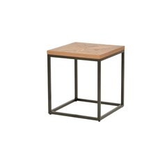 Sivupöytä Indus FURNLUX PREMIUM, 45x45x50 cm, beige hinta ja tiedot | Sohvapöydät | hobbyhall.fi