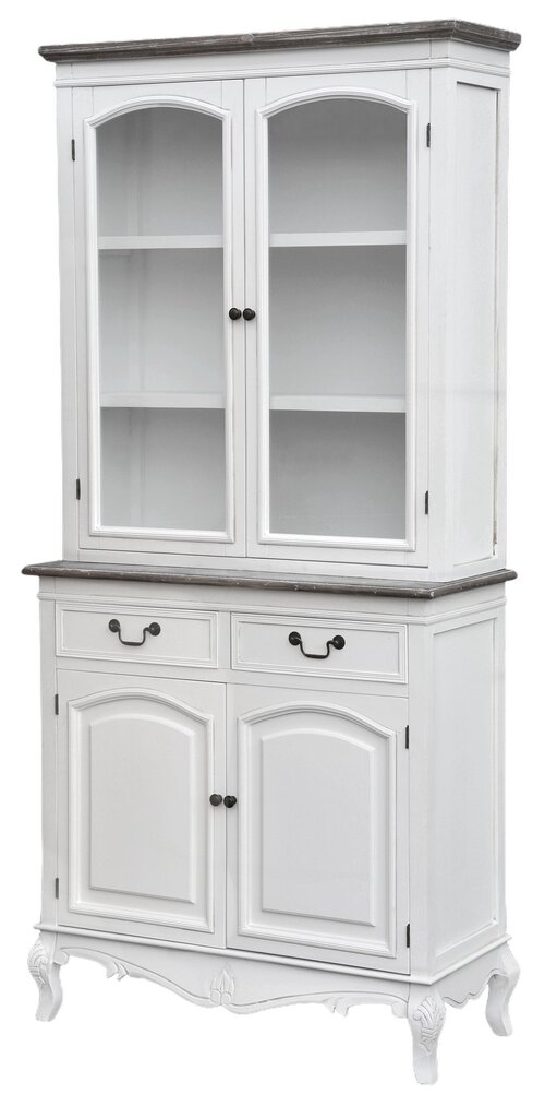 Senkki Rimini White FURNLUX PREMIUM, 90x40x190 cm, valkoinen hinta ja tiedot | Olohuoneen kaapit ja lipastot | hobbyhall.fi