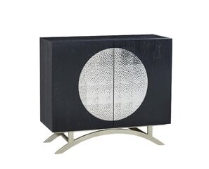 Senkki Stilig FURNLUX PREMIUM, 100x40x89 cm, musta hinta ja tiedot | Olohuoneen kaapit ja lipastot | hobbyhall.fi