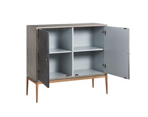 Senkki Stilig FURNLUX PREMIUM, 100x40x90 cm, harmaa hinta ja tiedot | Olohuoneen kaapit ja lipastot | hobbyhall.fi