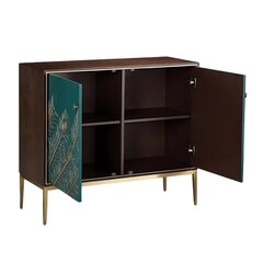 Senkki Stilig FURNLUX PREMIUM, 104x40x90 cm, ruskea hinta ja tiedot | Olohuoneen kaapit ja lipastot | hobbyhall.fi