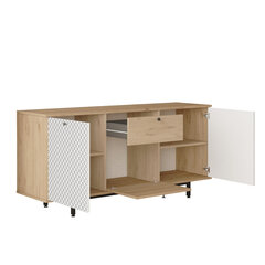 Senkki Crea FURNLUX CLASSIC, 160x45x74 cm, beige hinta ja tiedot | Olohuoneen kaapit ja lipastot | hobbyhall.fi