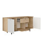 Senkki Crea FURNLUX CLASSIC, 160x45x74 cm, beige hinta ja tiedot | Olohuoneen kaapit ja lipastot | hobbyhall.fi