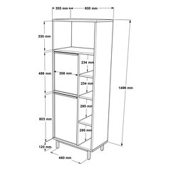 Vitriini Ocean FURNLUX CLASSIC, 60x36x162 cm, vaaleabeige hinta ja tiedot | Vitriinit | hobbyhall.fi