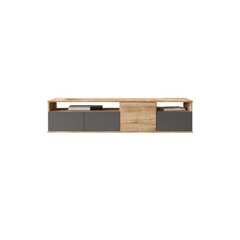 Tv-taso Future FURNLUX CLASSIC, 180x45x45 cm, harmaa hinta ja tiedot | TV-tasot | hobbyhall.fi