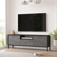 Tv-taso Luvio FURNLUX CLASSIC, 140x36x46 cm, harmaa hinta ja tiedot | TV-tasot | hobbyhall.fi