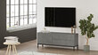 Tv-taso Luvio FURNLUX CLASSIC, 120x36x46 cm, harmaa hinta ja tiedot | TV-tasot | hobbyhall.fi