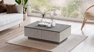 Sohvapöytä Luvio FURNLUX CLASSIC, 90x60x32 cm, harmaa hinta ja tiedot | Sohvapöydät | hobbyhall.fi