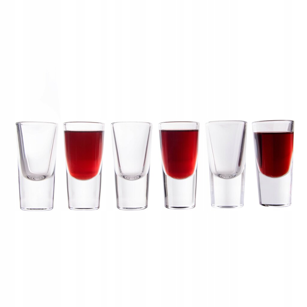 Vodkalasit 28ml Lasisarja likööriä varten 6 kpl hinta ja tiedot | Lasit, mukit ja kannut | hobbyhall.fi
