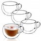 Double Wall Cup Lasi 280ml 4 kpl hinta ja tiedot | Lasit, mukit ja kannut | hobbyhall.fi