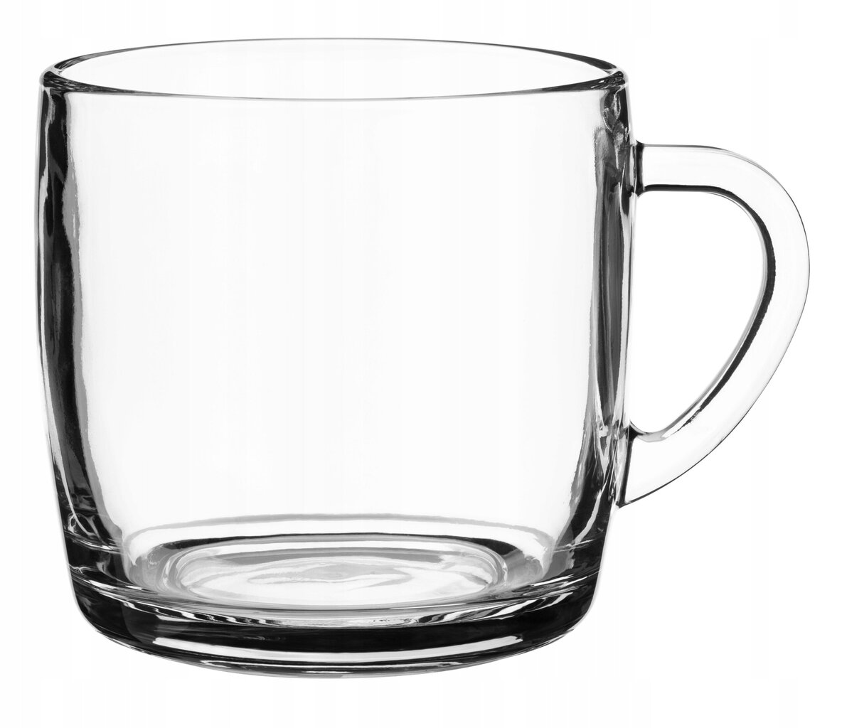 6x kahvi-teelasit 310 ml lasisetti Muki kahvalla hinta ja tiedot | Lasit, mukit ja kannut | hobbyhall.fi