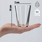 8x juomalasisarja 170 ml Universal Water Mehu -juomille hinta ja tiedot | Lasit, mukit ja kannut | hobbyhall.fi