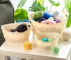 Basket Basket Container Cream 1,5L Basket Box hinta ja tiedot | Säilytyslaatikot ja -korit | hobbyhall.fi