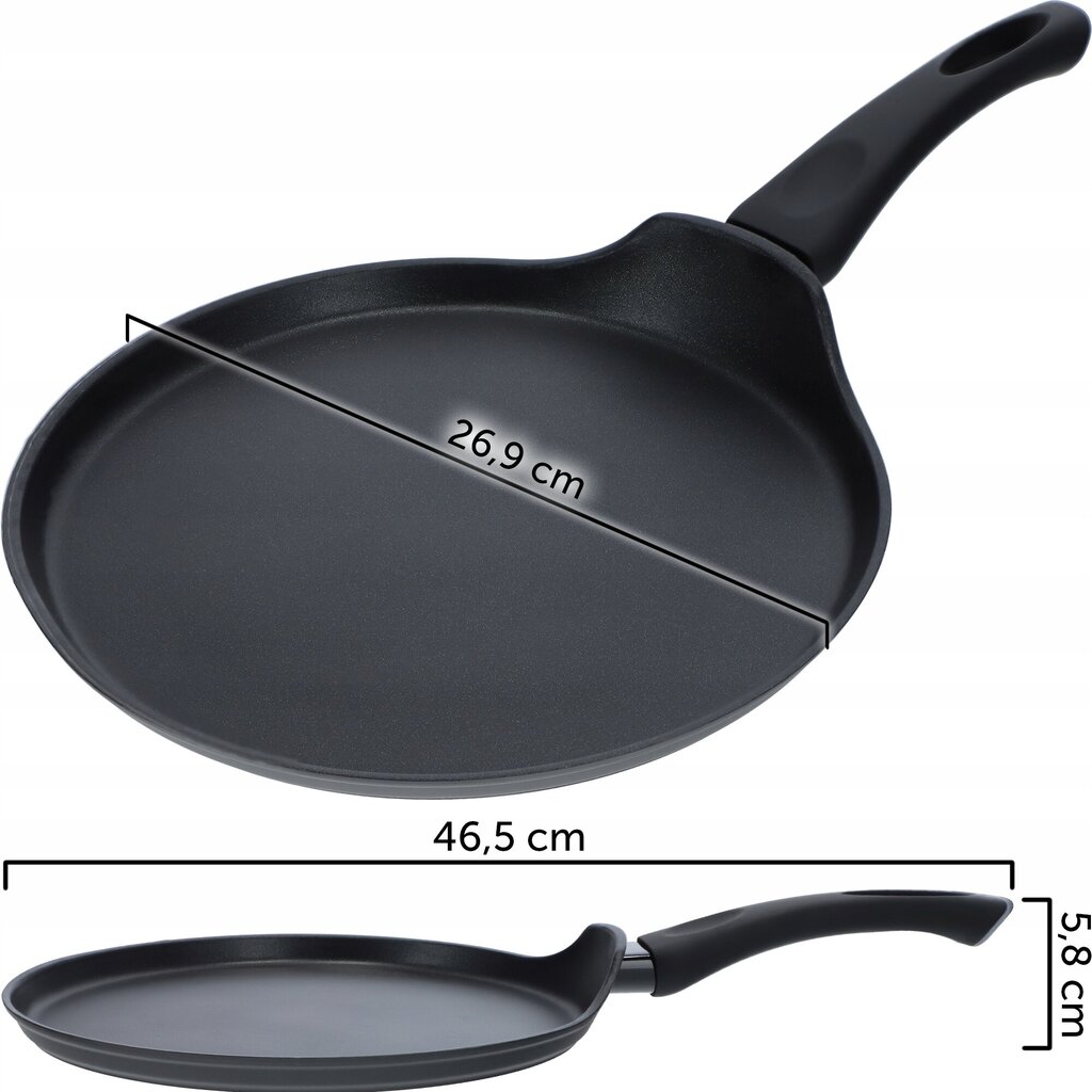 Pannukakkupaistinpannu Induktio Non-Stick 26 cm hinta ja tiedot | Paistinpannut | hobbyhall.fi