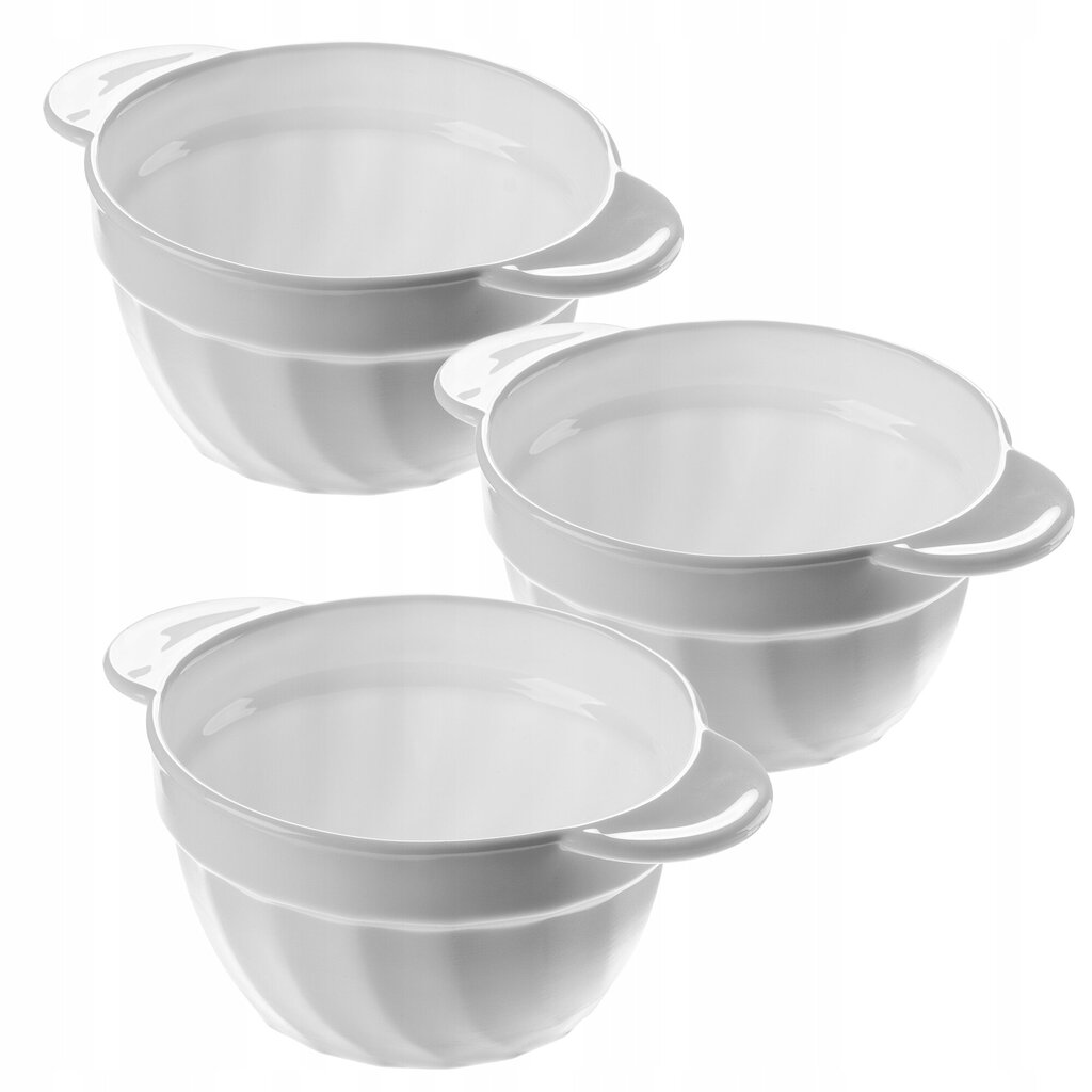 Bouillon Flapper 650ml White Bowl 3 kpl hinta ja tiedot | Astiat | hobbyhall.fi