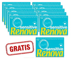 10x Renova pure pyyhkeet 6x9 +gratis hinta ja tiedot | WC-paperit ja talouspaperit | hobbyhall.fi