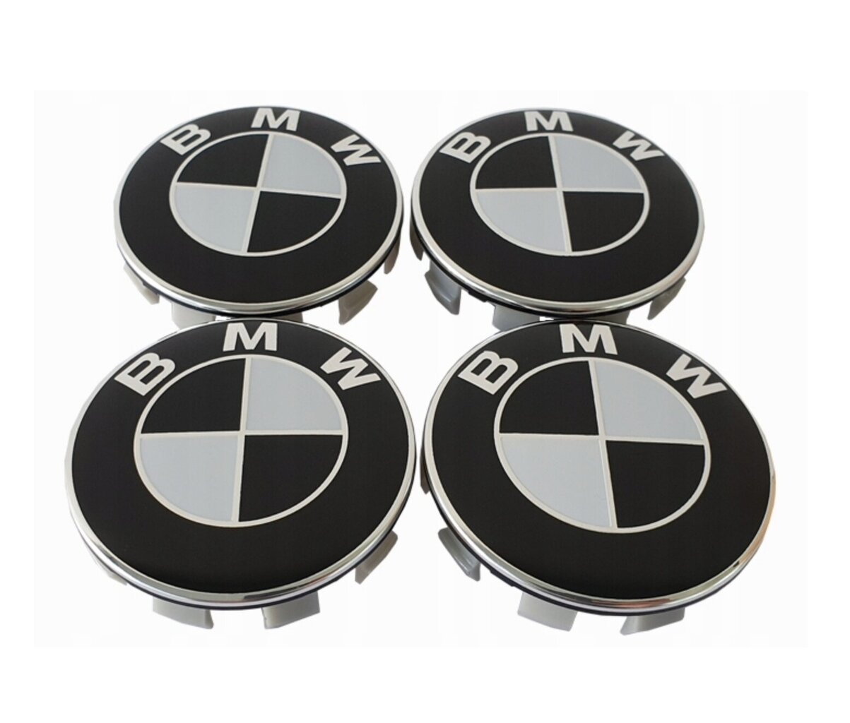 BMW-korkit, 56 mm, 4 kpl hinta ja tiedot | Lisätarvikkeet autoiluun | hobbyhall.fi