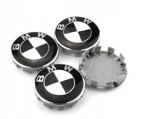 BMW-korkit, 56 mm, 4 kpl hinta ja tiedot | Lisätarvikkeet autoiluun | hobbyhall.fi