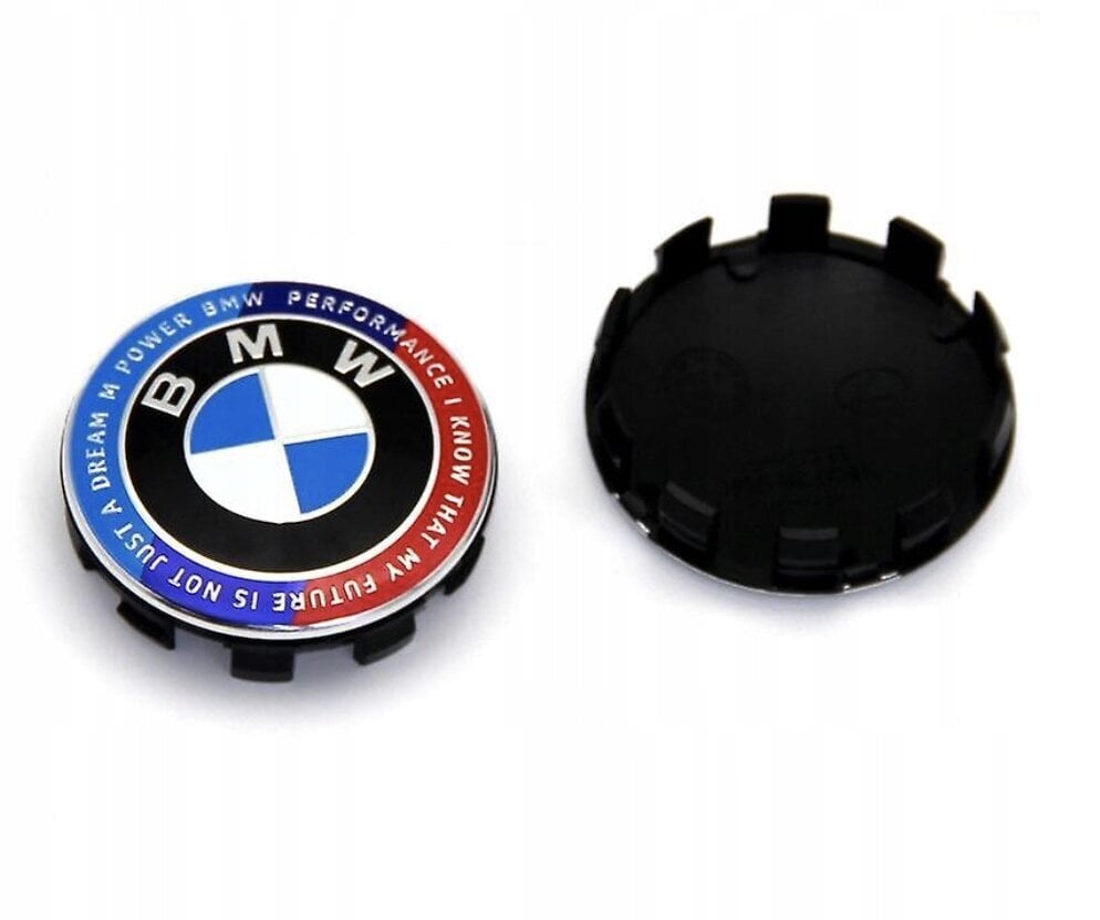 BMW-korkit 56 mm 4 kpl:n sarja 50 Jahre hinta ja tiedot | Kesärenkaat | hobbyhall.fi