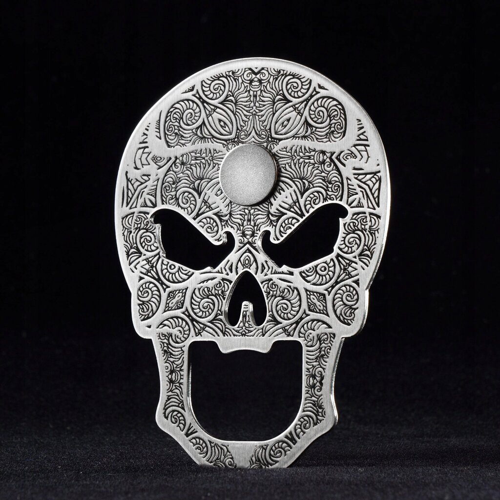 Olutpullon korkin avaaja Skull Metal hinta ja tiedot | Keittiövälineet | hobbyhall.fi