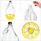 6x Wine Carboy 5L Balloon Lady In Basket -viinipullo + sulkeminen hinta ja tiedot | Keittiövälineet | hobbyhall.fi