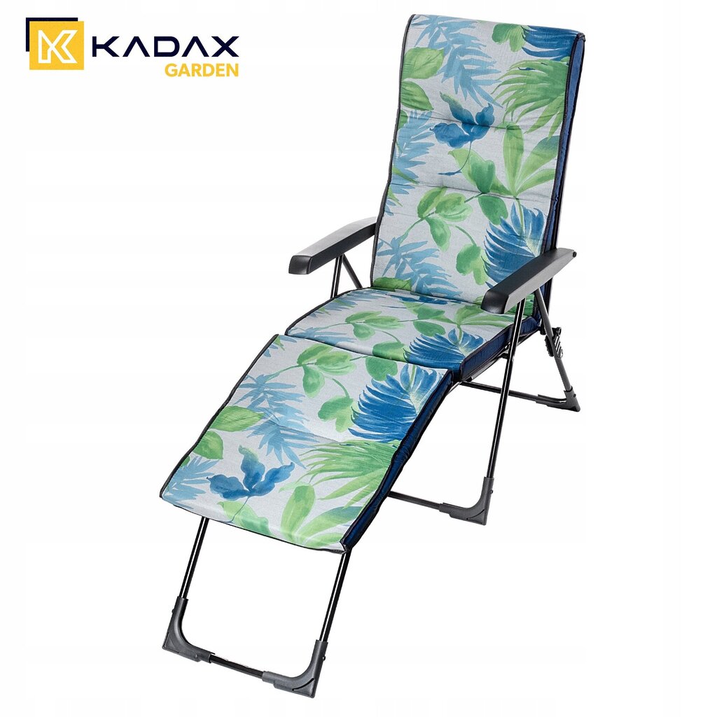 Deckchair Garden Beach Chair 2in1 hinta ja tiedot | Aurinkotuolit | hobbyhall.fi