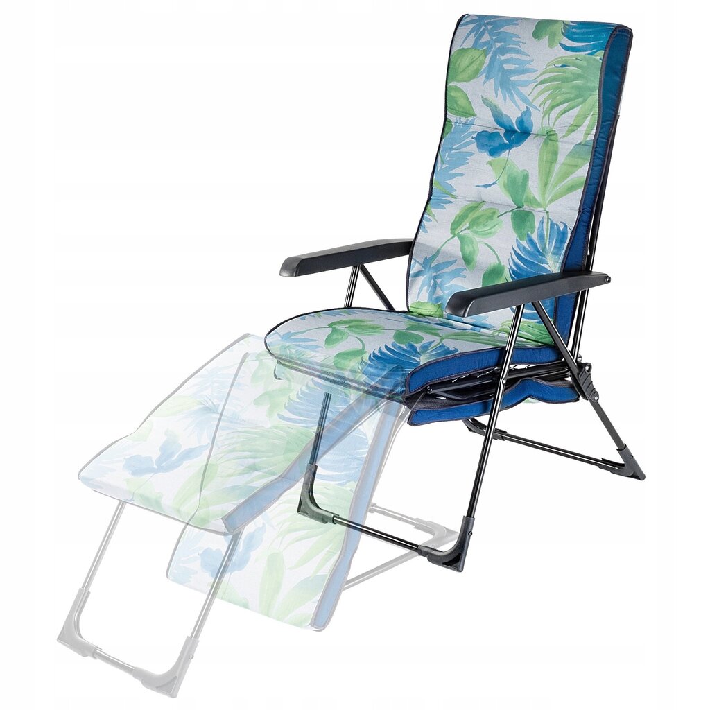 Deckchair Garden Beach Chair 2in1 hinta ja tiedot | Aurinkotuolit | hobbyhall.fi