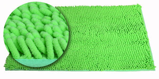 Narma Twisty -mikrokuitumatto, vihreä, 50 x 80 cm hinta ja tiedot | Kylpyhuoneen sisustus | hobbyhall.fi