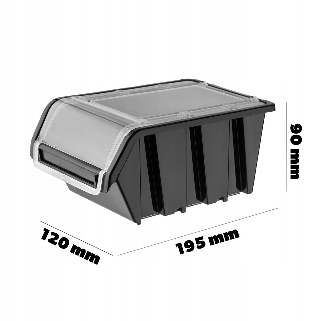 Säiliön hiekkavarasto 195x120x90mm hinta ja tiedot | Työkalupakit ja muu työkalujen säilytys | hobbyhall.fi