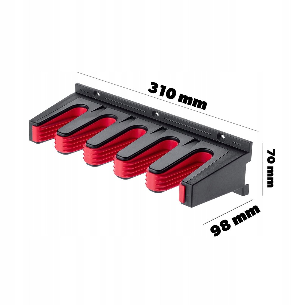 Ripustintyökalutelineen luutaharava 31 cm hinta ja tiedot | Työkalupakit ja muu työkalujen säilytys | hobbyhall.fi