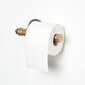 WC-paperiteline Kalune Design BoruRaf 171, musta / kulta hinta ja tiedot | Kylpyhuoneen sisustus | hobbyhall.fi