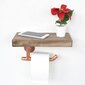 WC-paperiteline Kalune Design COP016, ruskea hinta ja tiedot | Kylpyhuoneen sisustus | hobbyhall.fi