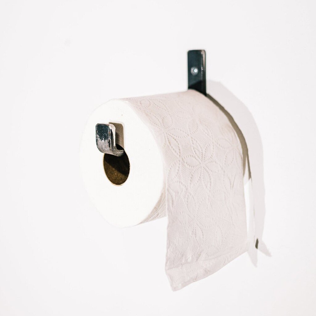 Kalune Design WC-paperiteline Lam 015, musta hinta ja tiedot | Kylpyhuoneen sisustus | hobbyhall.fi