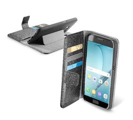 Samsung Galaxy A5(2017) case Book Agenda by Cellular Black hinta ja tiedot | Puhelimen kuoret ja kotelot | hobbyhall.fi