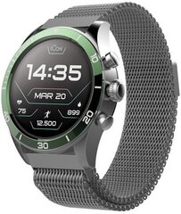Forever -älykello Smartwatch AMOLED ICON AW-100, vihreä hinta ja tiedot | Älykellot | hobbyhall.fi