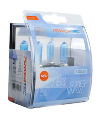 Auton polttimot M-Tech Powertec SuperWhite HB3 12V, 2 kpl. hinta ja tiedot | Polttimot | hobbyhall.fi