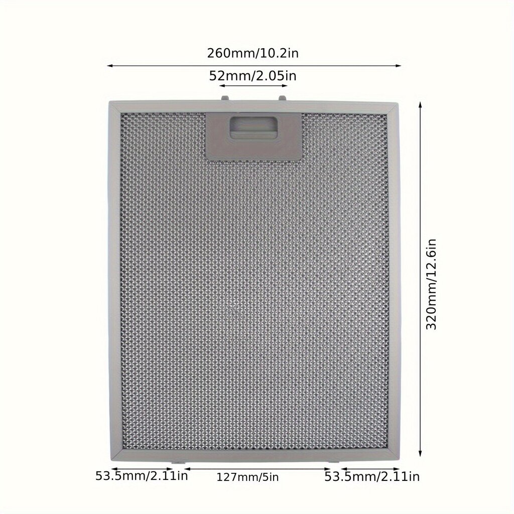 '2 kpl 320mm*260mm*9mm metallisia rasvasuodattimia liesituulettimeen' hinta ja tiedot | Kylpyhuoneen sisustus | hobbyhall.fi