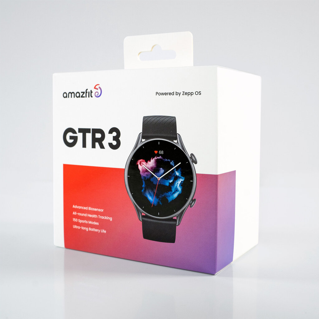 amazfit gtr 3 thunder gps älykello, musta hinta ja tiedot | Kellot | hobbyhall.fi