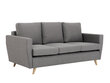 Instit-sohva, 189x90x86 cm, tummanharmaa hinta ja tiedot | Sohvat ja vuodesohvat | hobbyhall.fi