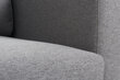 Instit-sohva, 189x90x86 cm, tummanharmaa hinta ja tiedot | Sohvat ja vuodesohvat | hobbyhall.fi