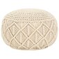 Pouf, 45x30 cm, ruskea hinta ja tiedot | Säkkituolit, rahit ja penkit | hobbyhall.fi