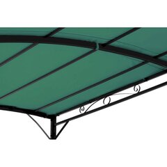 Puutarhapaviljonki Uniprodo, 2,6 x 3 x 2,5 m, vihreä hinta ja tiedot | Puutarhapaviljongit | hobbyhall.fi