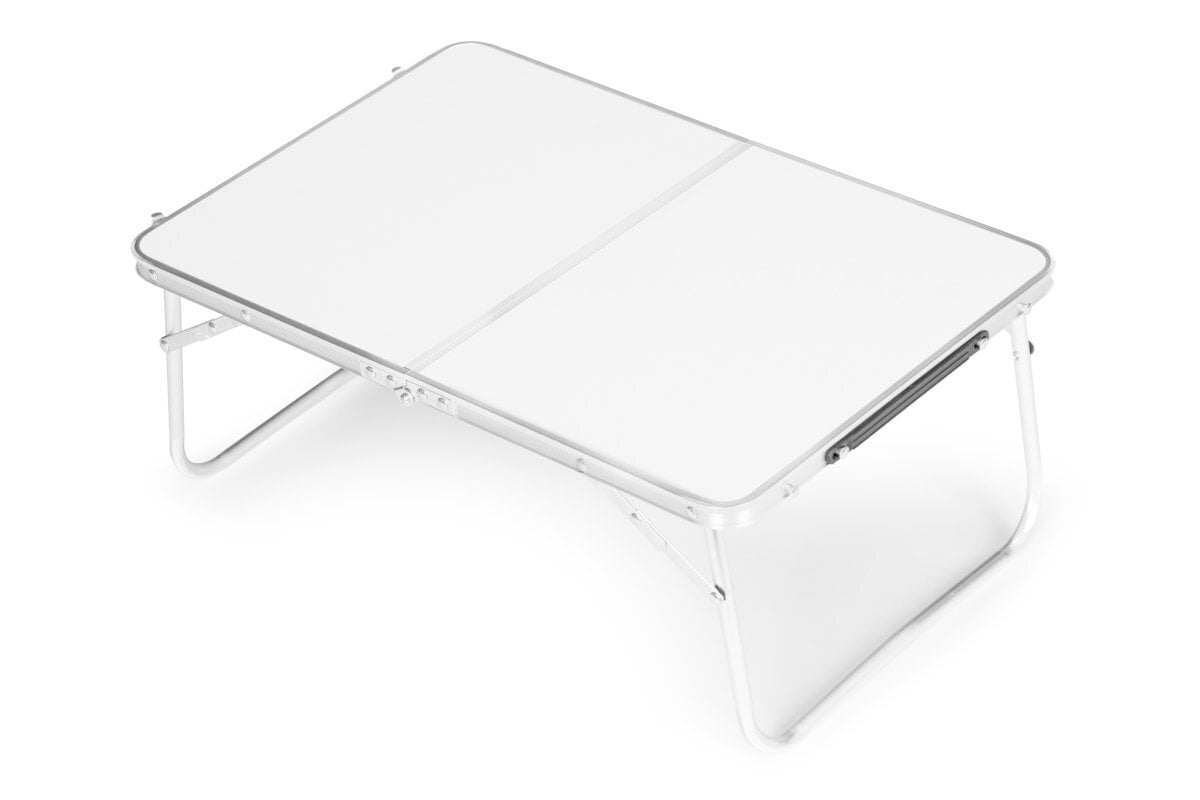 Kokoontaitettava kiertopöytä, Modern Home, 60 cm. x 40 cm., valkoinen hinta ja tiedot | Puutarhakalusteet | hobbyhall.fi