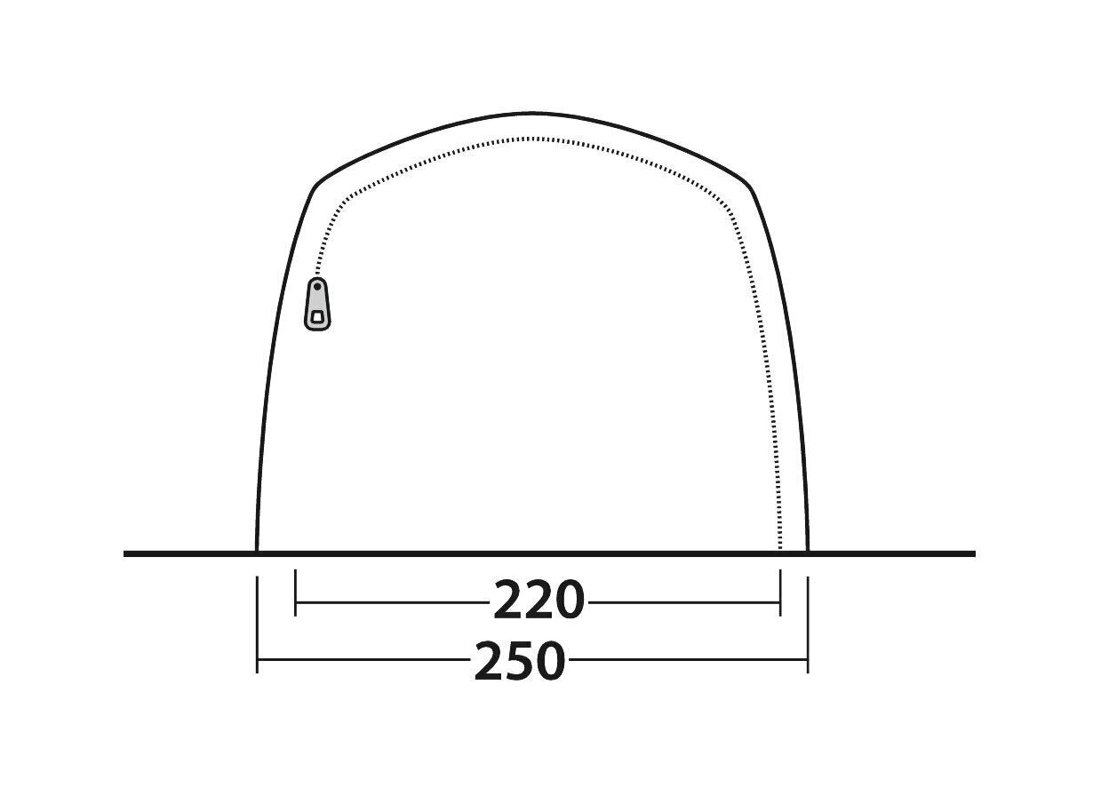 Outwell Oakwood 3-teltta hinta ja tiedot | Teltat | hobbyhall.fi