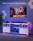 TV-taso Songmics, 40x160x60 cm, valkoinen hinta ja tiedot | TV-tasot | hobbyhall.fi