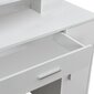 Moderni valkoinen peilillinen pukeutumispöytä, Modern Home PWJJDT00121, valkoinen hinta ja tiedot | Sohvapöydät | hobbyhall.fi