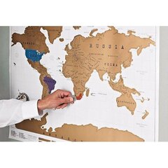 Raaputusarpa maailman kartta. hinta ja tiedot | Maailmankartat | hobbyhall.fi