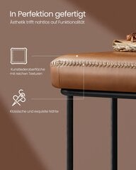 Tuoli Songmics, 40x120x45 cm, ruskea hinta ja tiedot | Säkkituolit, rahit ja penkit | hobbyhall.fi