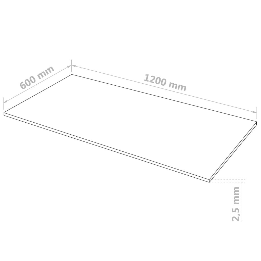 MDF-levyjä, 120x60 cm, 5 kpl hinta ja tiedot | Muut huonekalutarvikkeet | hobbyhall.fi