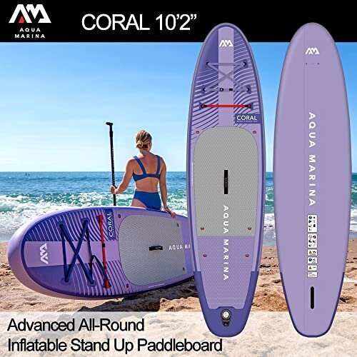 Aqua Marina Coral puhallettava SUP-lauta, 310 cm hinta ja tiedot | SUP-laudat | hobbyhall.fi